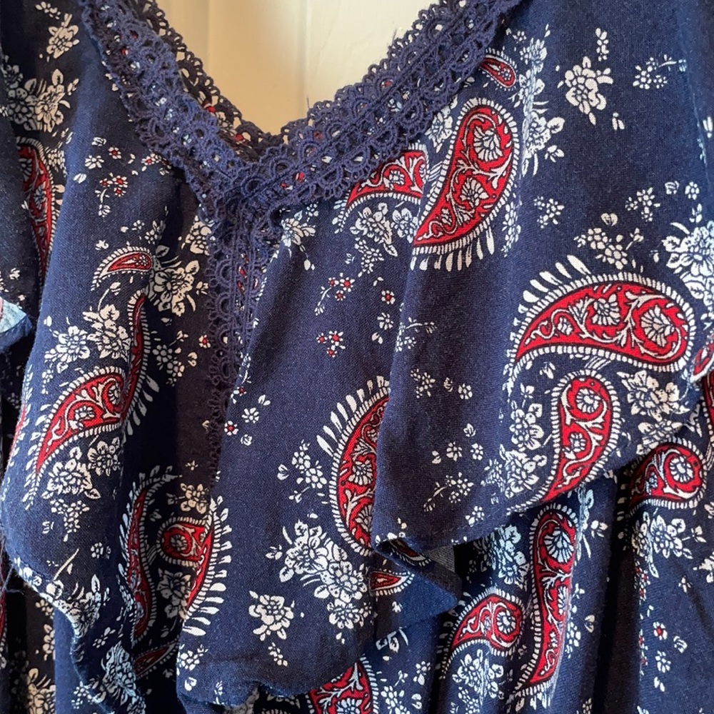 Navy Blue Romper - Picture 3 of 5